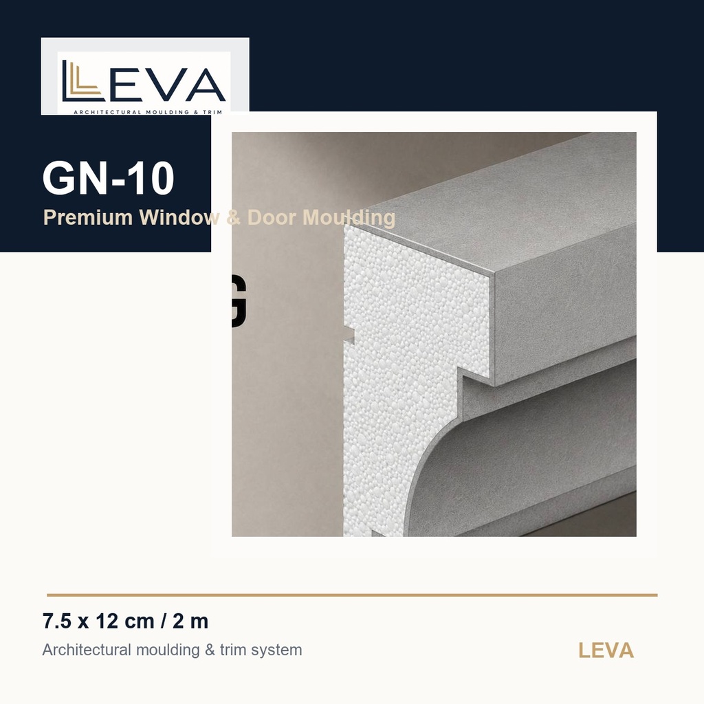 [LV-GN10] บัวลีวา GN-10 Exterior Moulding
