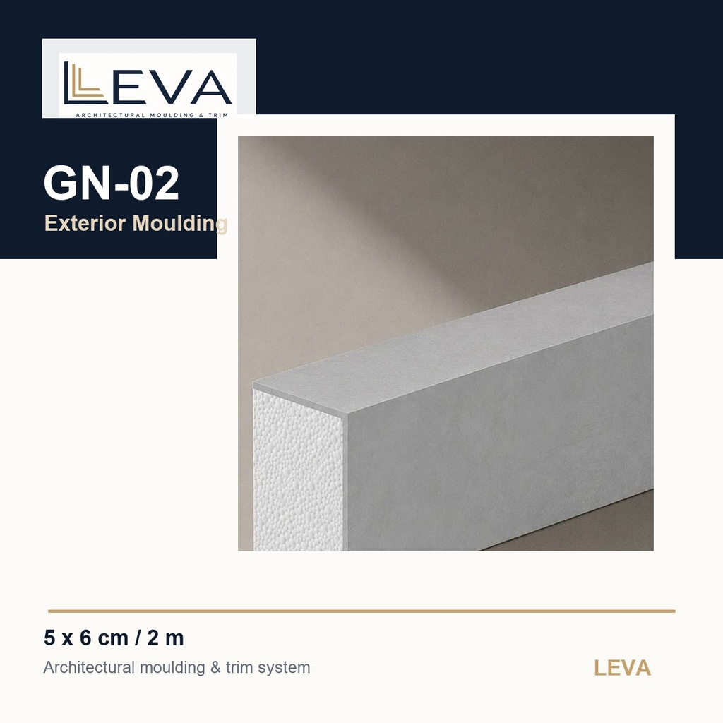 [LV-GN02] บัวลีวา GN-02 Exterior Moulding